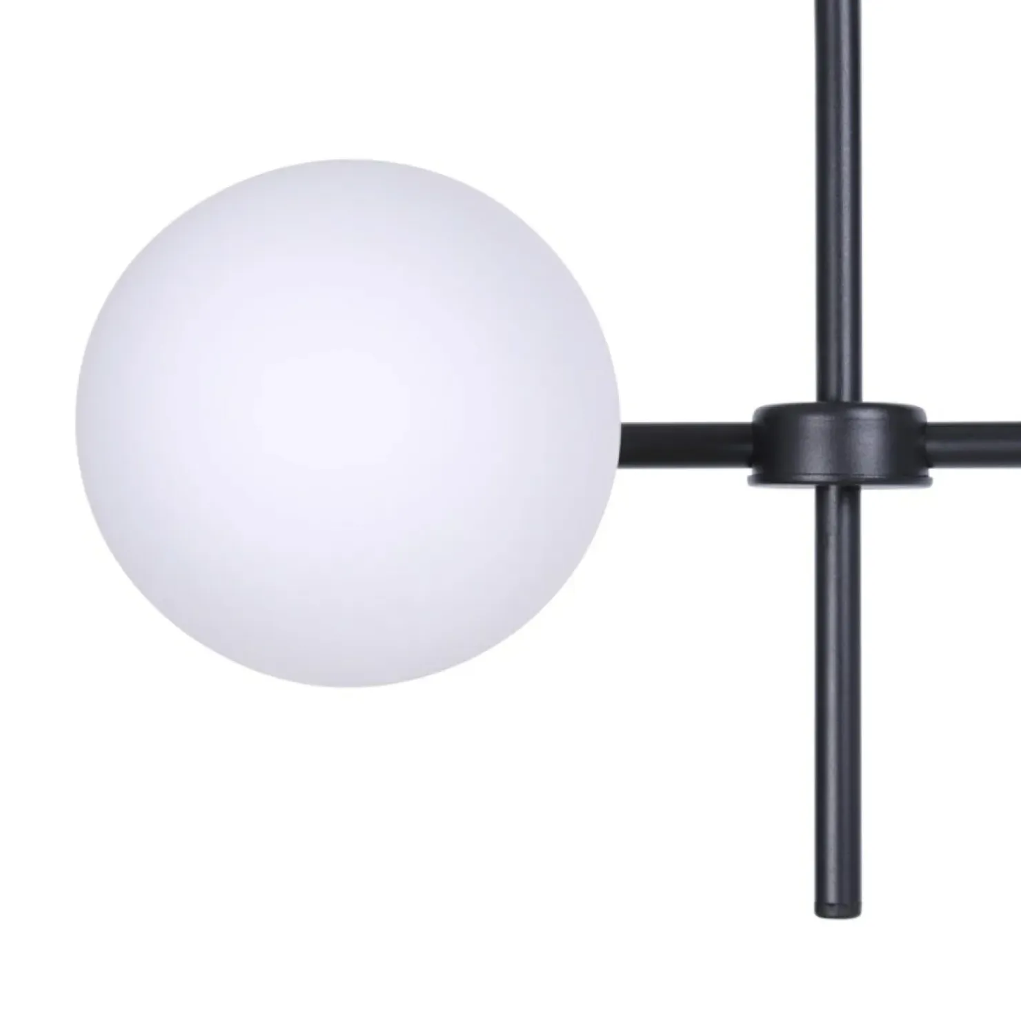 New Sklep Kaja Czarno-biała lampa sufitowa w nowoczesnym stylu K-4736 | Kaja