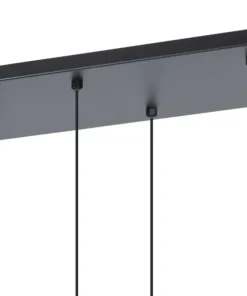 Best Sale Sklep Kaja Czarno-biała lampa wisząca na sześć żarówek K-4748 | Kaja Oświetlenie