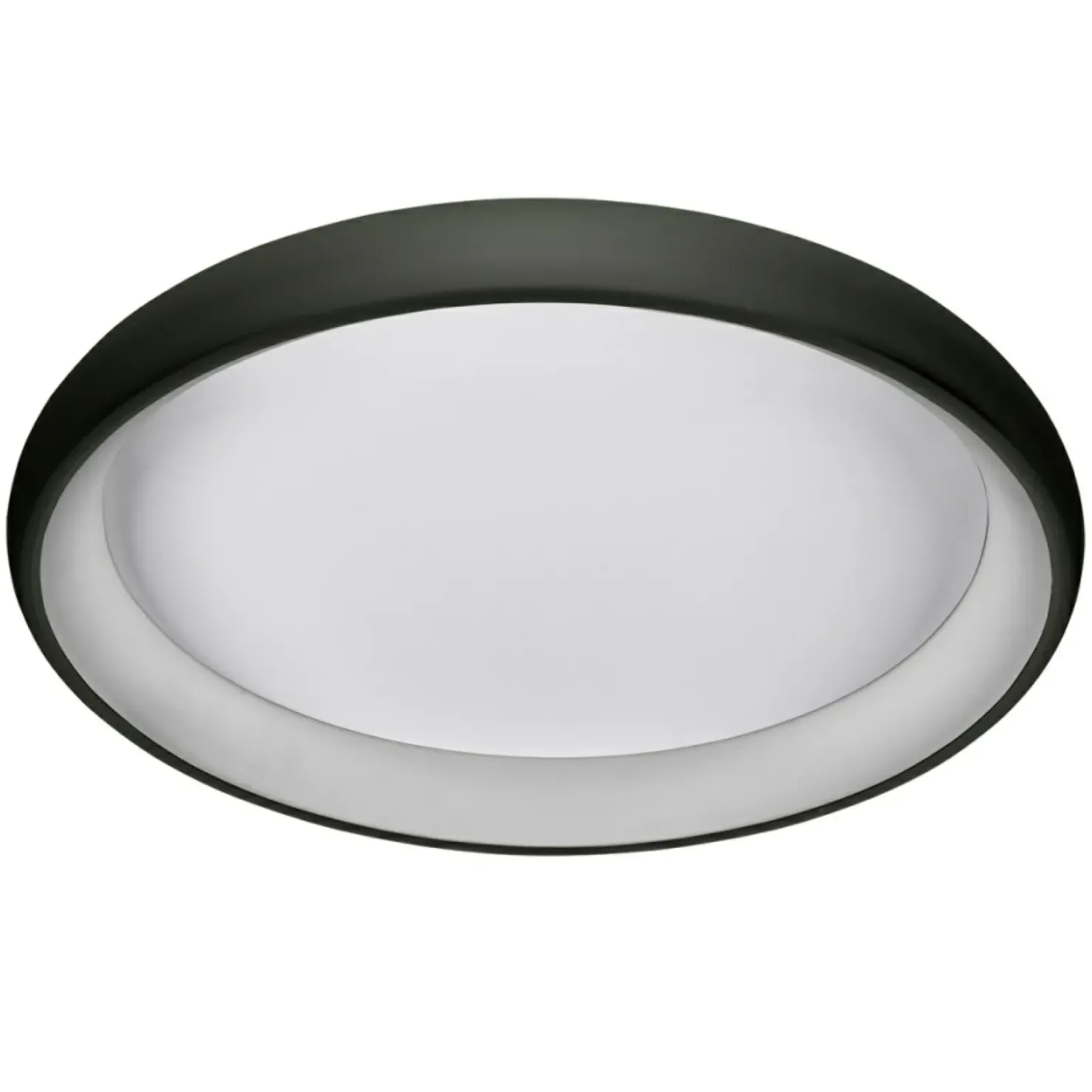 Czarno-biały plafon LED ⌀61cm 5280-850RC-BK-3 ALESSIA | Kaja*Sklep Kaja Hot