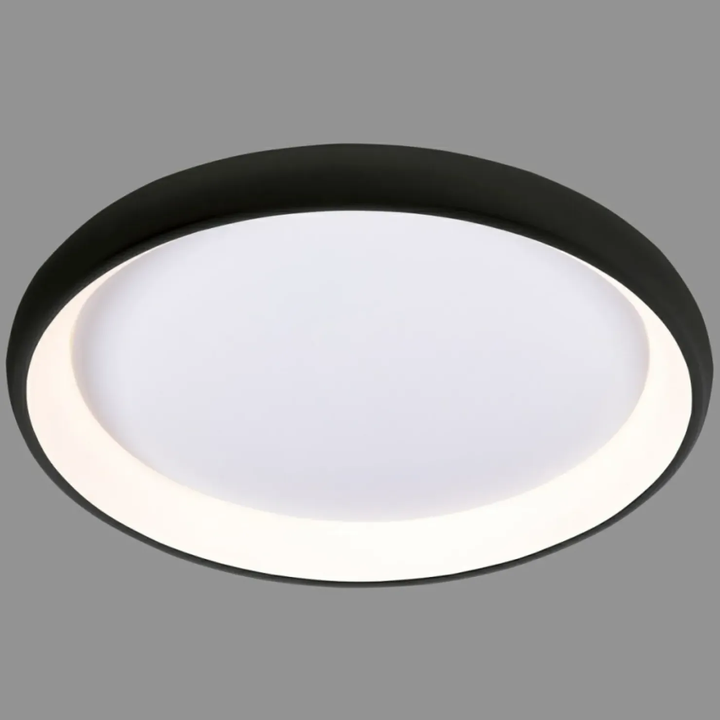 Czarno-biały plafon LED ⌀61cm 5280-850RC-BK-3 ALESSIA | Kaja*Sklep Kaja Hot