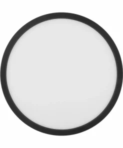 Czarno-biały plafon z LED-em, ochrona IP54 TK 6901 z serii AQUA*Sklep Kaja Store
