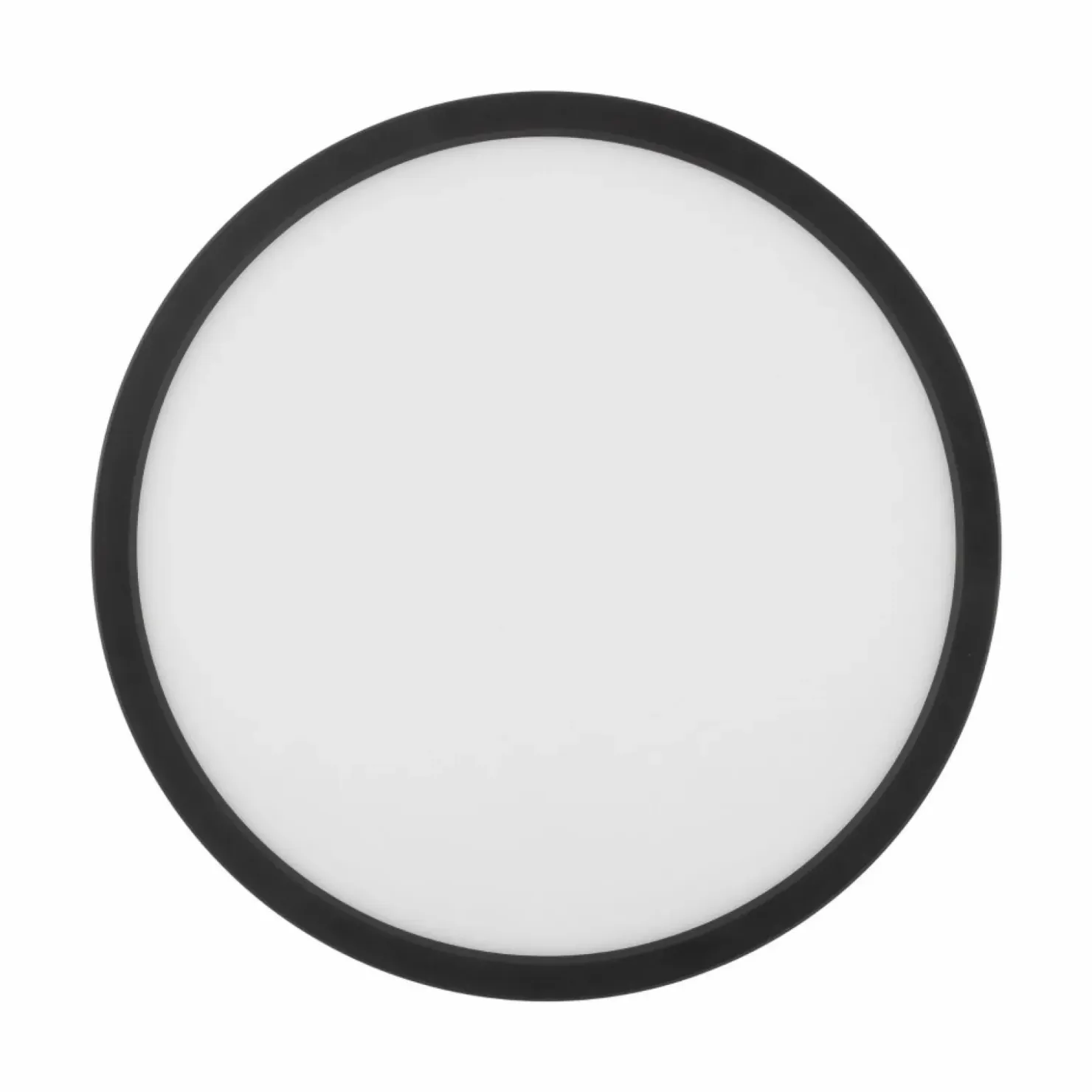 Czarno-biały plafon z LED-em, ochrona IP54 TK 6901 z serii AQUA*Sklep Kaja Store