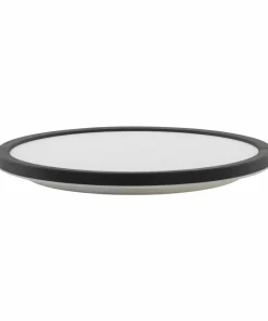 Czarno-biały plafon z LED-em, ochrona IP54 TK 6901 z serii AQUA*Sklep Kaja Store