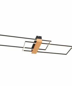 Czarno-drewniana lampa sufitowa LED C230624202 MINAR | Kaja*Sklep Kaja Hot