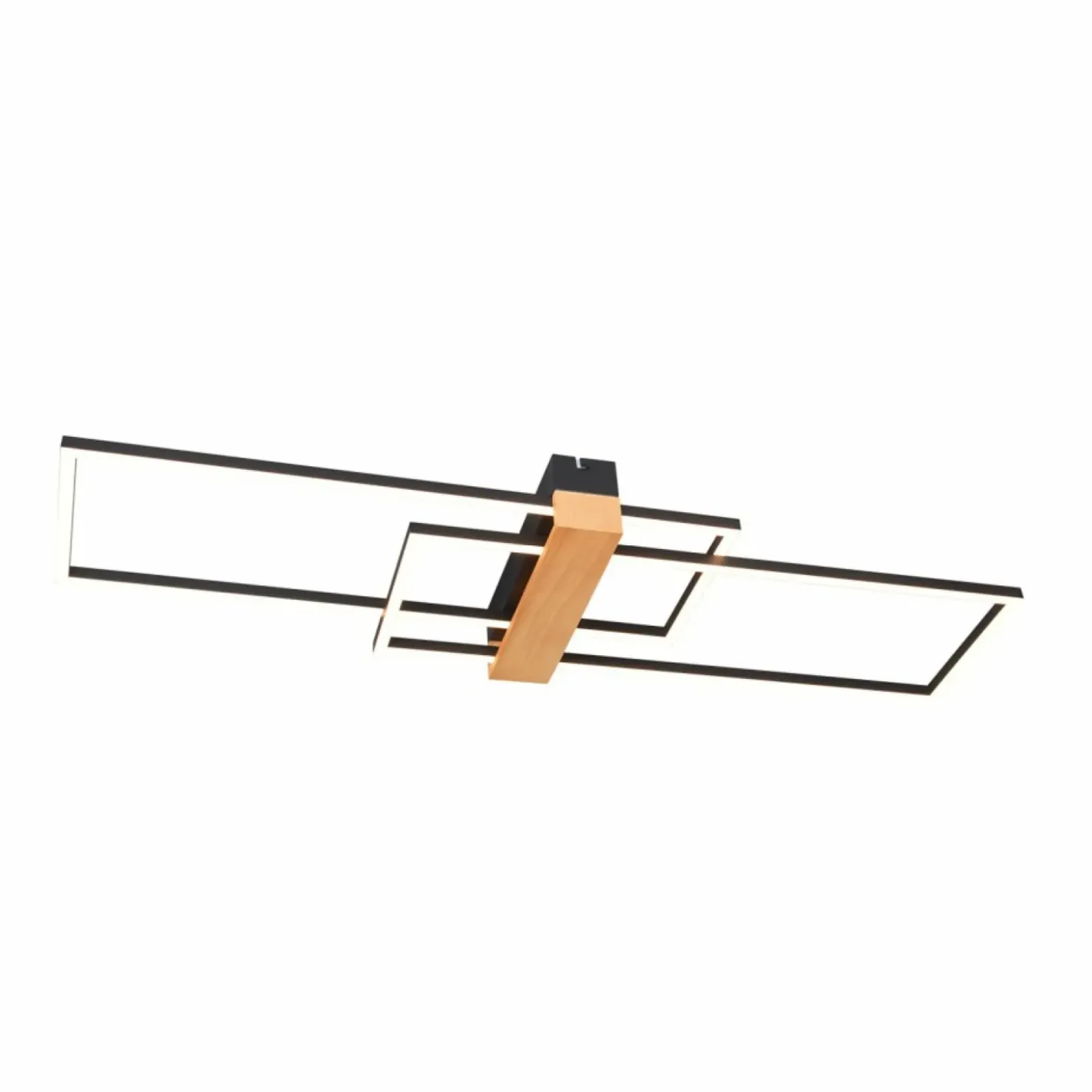 Czarno-drewniana lampa sufitowa LED C230624202 MINAR | Kaja*Sklep Kaja Hot