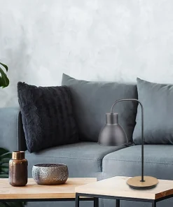 Czarno-drewniana lampka biurkowa 41-73488 z serii VARIO | Kaja*Sklep Kaja Discount