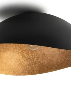 New Sklep Kaja Czarno-miedziana lampa sufitowa, duży gwint SIG 40607 z serii SOLARIS