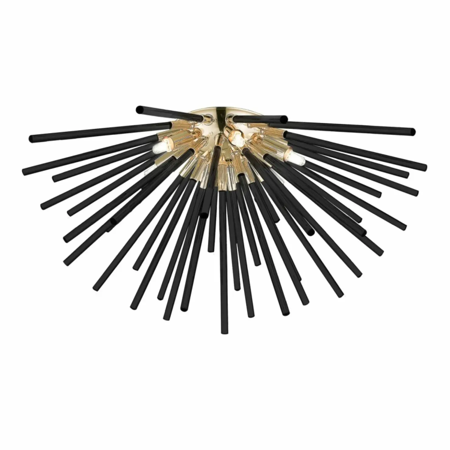 Czarno-złota, designerska lampa sufitowa C0491-06B-F7BC URCHIN | Kaja*Sklep Kaja Flash Sale