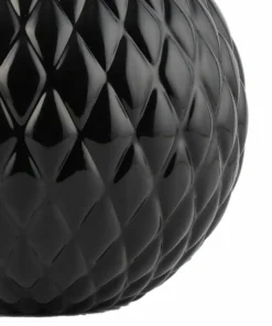 Czarno-złota, elegancka lampka nocna z abażurem TK 5590 SANTANA*Sklep Kaja Cheap