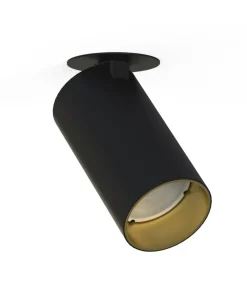 Czarno-złota lampa sufitowa, reflektor, na GU10 7688 | Kaja*Sklep Kaja Store