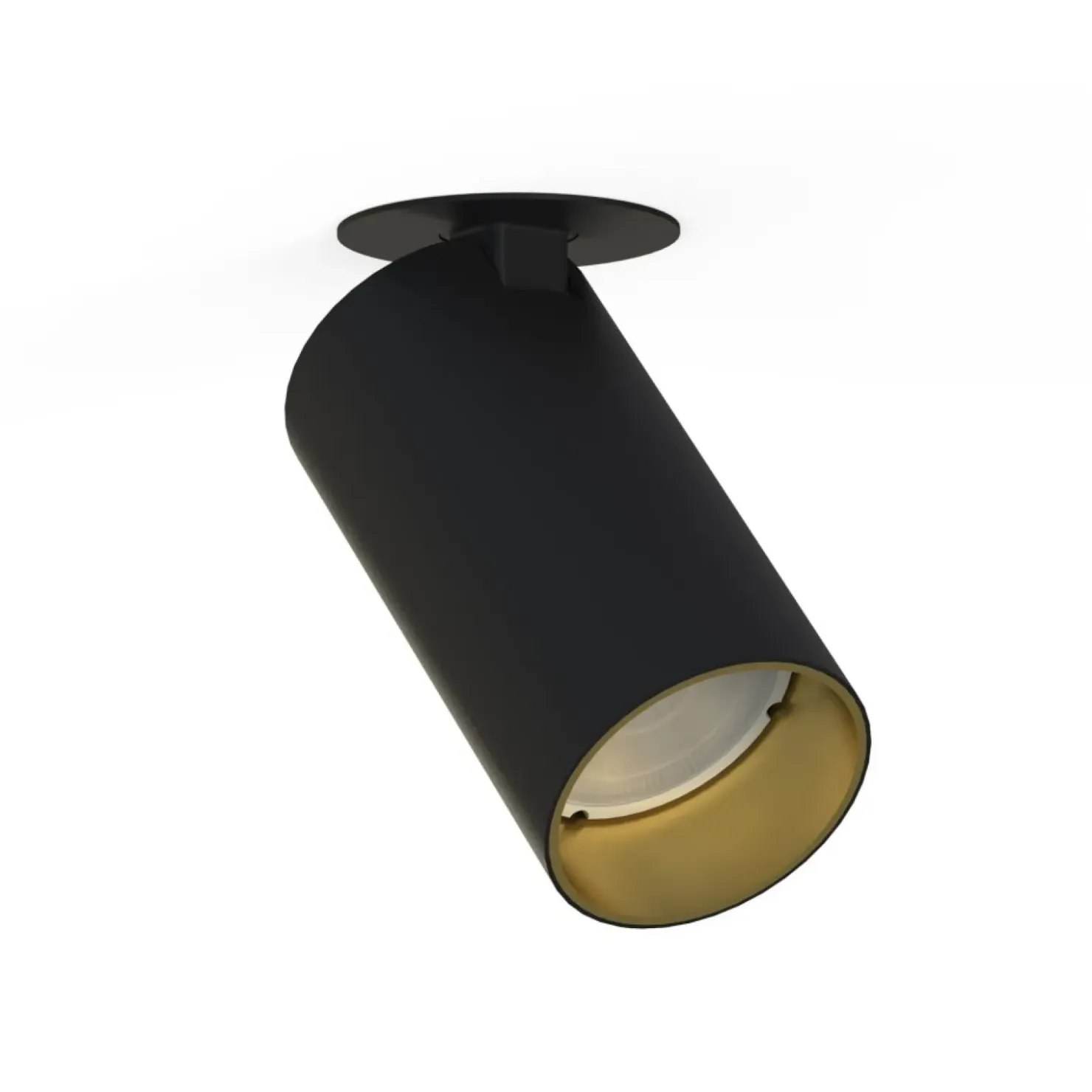 Czarno-złota lampa sufitowa, reflektor, na GU10 7688 | Kaja*Sklep Kaja Store