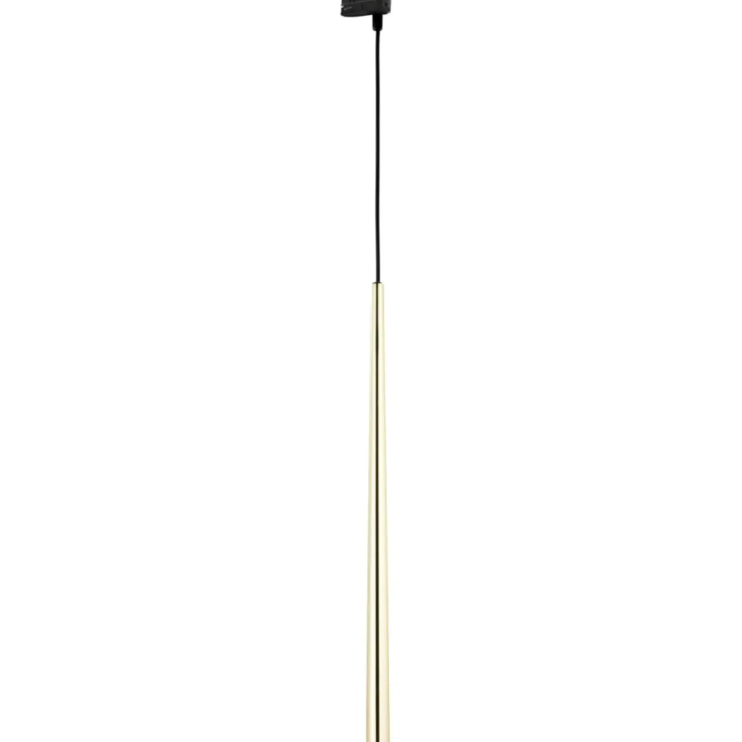 Czarno-złota lampa wisząca do szyny 3-fazowej TK 6029 PIANO | Kaja*Sklep Kaja Cheap