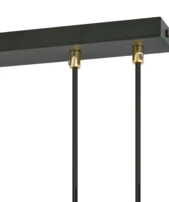 Sale Sklep Kaja Czarno-złota lampa wisząca, regulowane zwisy 1113/4 GLAM | Kaja