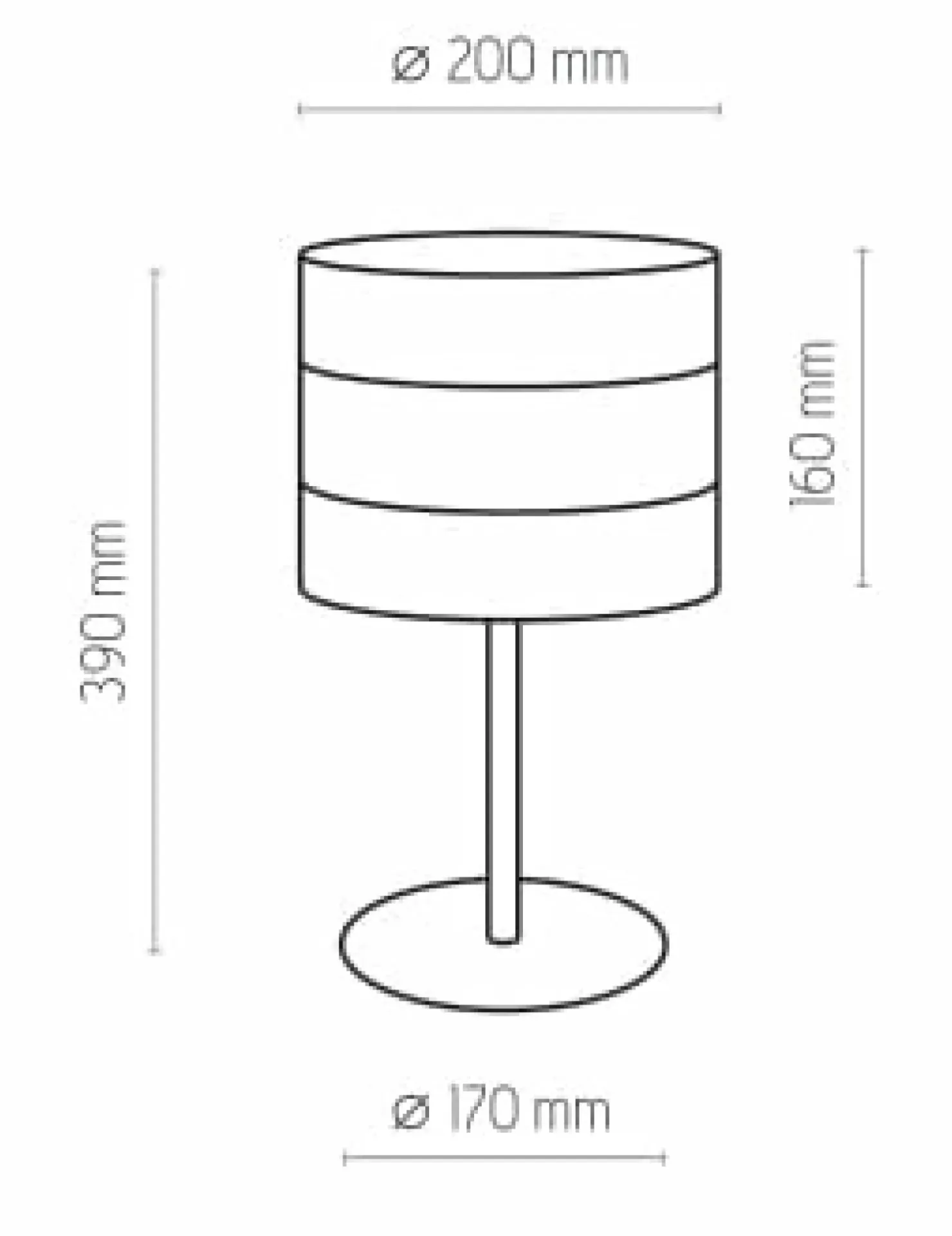 Czarno-złota lampka do sypialni TK 5054 TAGO BLACK | Kaja Oświetlenie*Sklep Kaja Sale