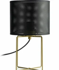 Czarno-złota lampka na szafkę nocną LX 5292 LOFT SHADE | Kaja*Sklep Kaja Cheap