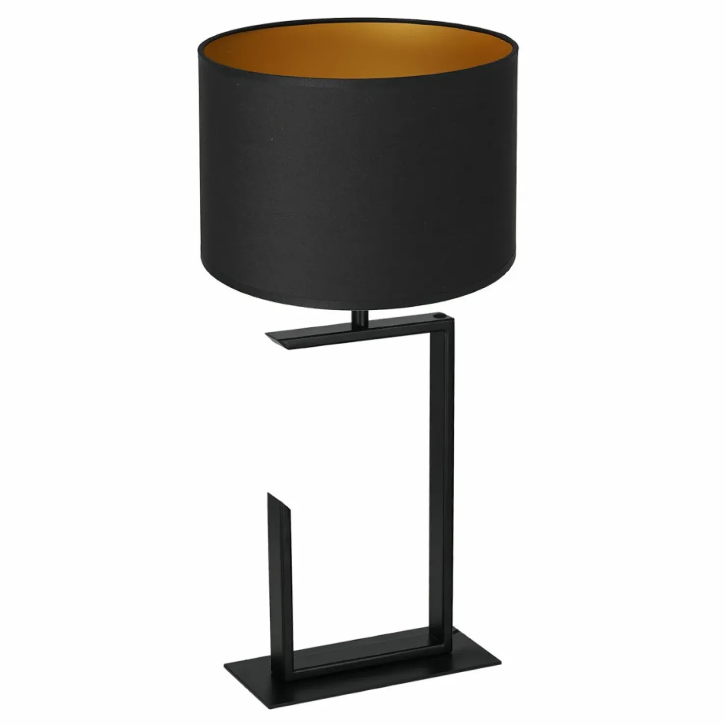 Czarno-złota lampka nocna, z dużym gwintem LX 3417 z serii TABLE LAMPS*Sklep Kaja Cheap