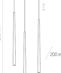 Shop Sklep Kaja Czarno-złota, stylowa lampa wisząca TK 6421 PIANO | Kaja Oświetlenie