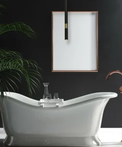 Best Sale Sklep Kaja Czarno-złota tuba, punktowa lampa wisząca MLP6333 z serii MONZA | Kaja Oświetlen