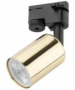 Czarno-złoty reflektor do szyny jednofazowej TK 4921 TRACER | Kaja*Sklep Kaja Outlet