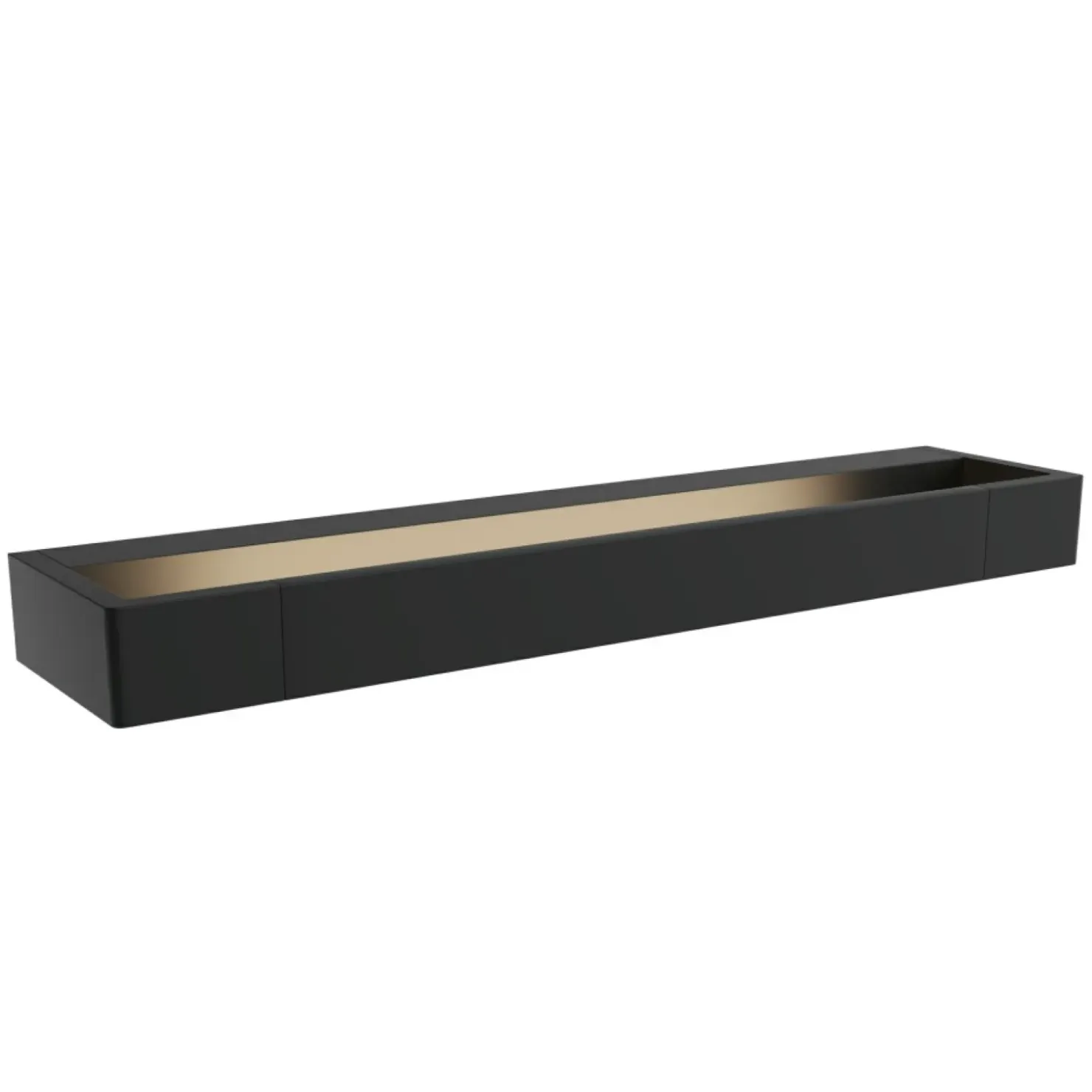 Czarny kinkiet łazienkowy 45cm nad lustro MX W0307 FLINK | Kaja*Sklep Kaja Store