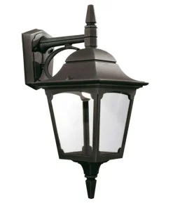 Czarny kinkiet elewacyjny, ponadczasowy CP2-BLACK z serii CHAPEL*Sklep Kaja Flash Sale