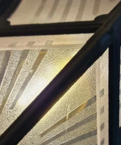 Czarny kinkiet zewnętrzny, plafon CP12-BLACK z serii CHAPEL*Sklep Kaja Outlet