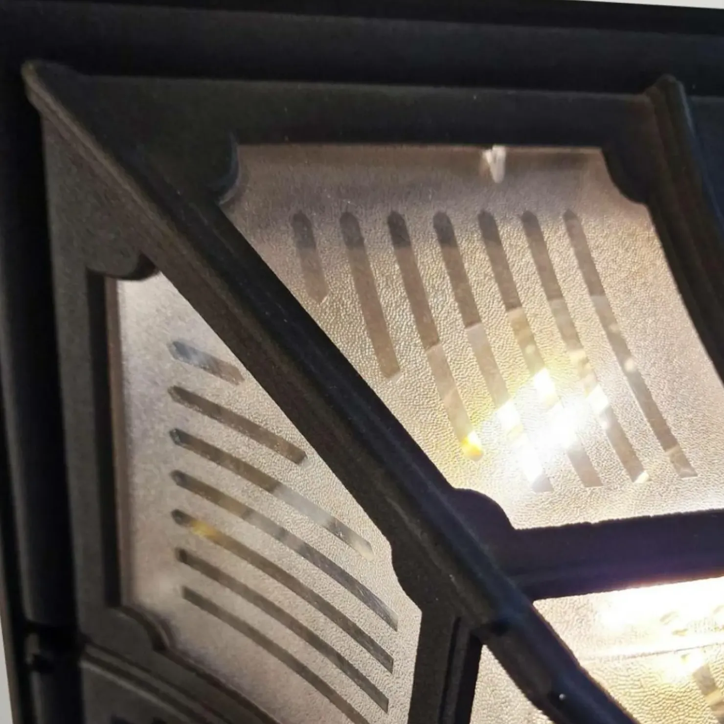 Czarny kinkiet zewnętrzny, plafon CP12-BLACK z serii CHAPEL*Sklep Kaja Outlet