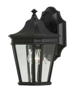 , klasyczny kinkiet FE-COTSLN2-S-BK z serii COTSWOLD LANE*Sklep Kaja Discount