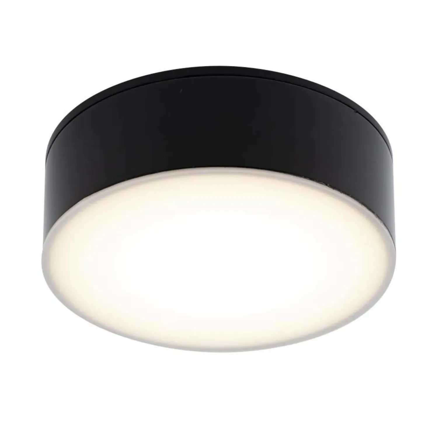 Czarny, niski spot LED do łazienki IP44 4000K ANT 8575 z serii TOTTO*Sklep Kaja Cheap