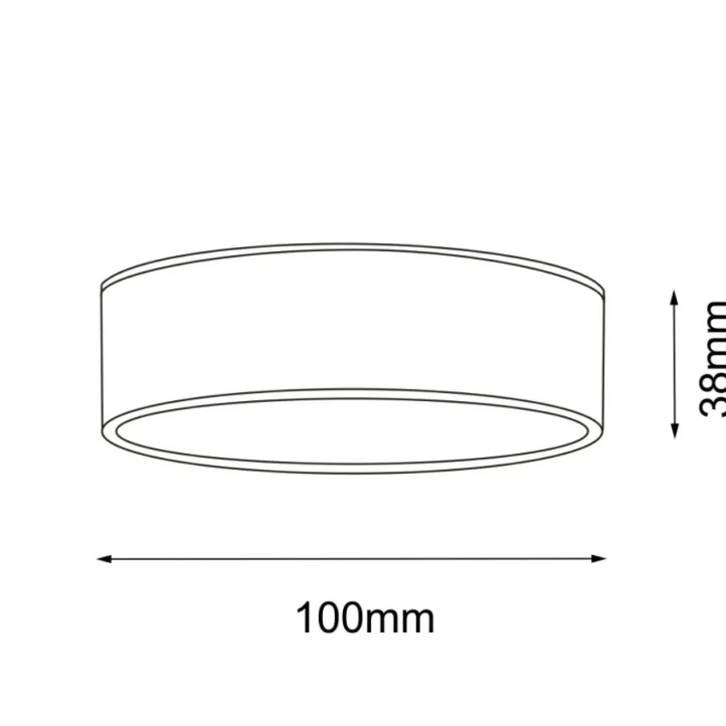 Czarny, niski spot LED do łazienki IP44 4000K ANT 8575 z serii TOTTO*Sklep Kaja Cheap