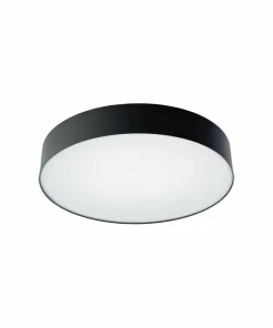 Czarny okrągły plafon ⌀40,5cm z czujnikiem ruchu 10177 ARENA | Kaja*Sklep Kaja Hot