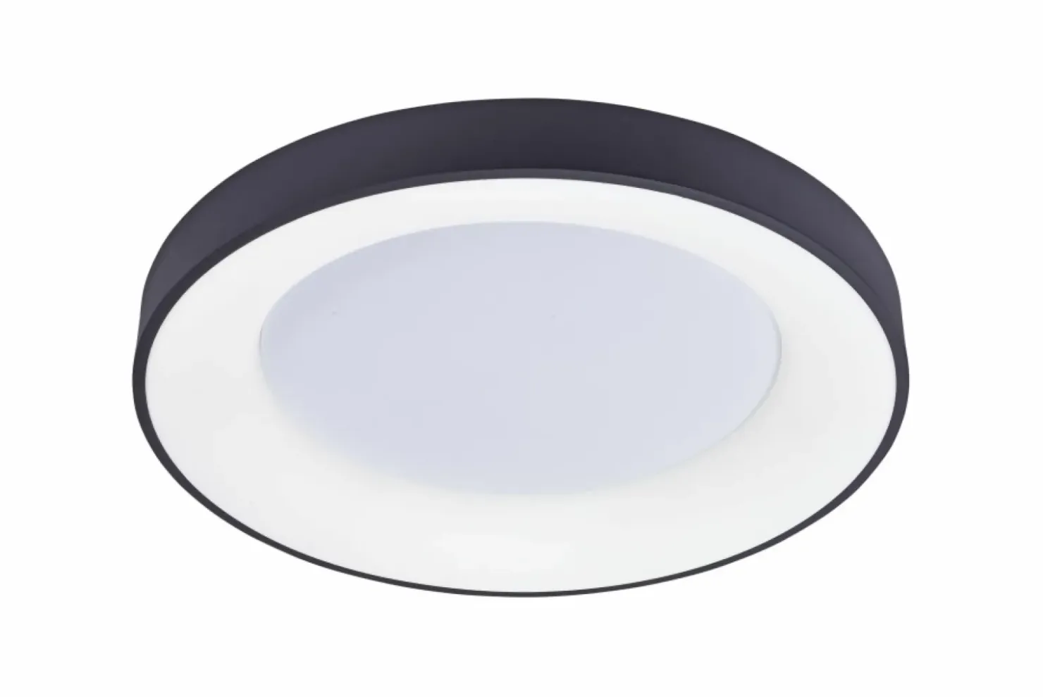 Czarny plafon LED ciepłe światło ⌀38cm 3000K AZ4987 SANTANA | Kaja*Sklep Kaja Sale
