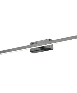 Czarny, prosty kinkiet do łazienki MB1362M BK NERTUS | Kaja*Sklep Kaja Store