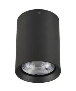Czarny spot natynkowy LED 9W 3000K ⌀8cm OPN-2003-3K CERVIA | Kaja*Sklep Kaja New