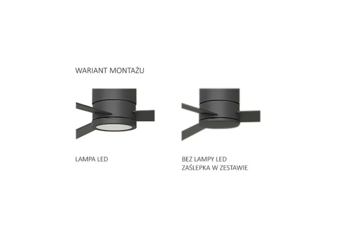 wentylator sufitowy z lampą LED AZ4452 VINCA | Kaja Oświetlenie*Sklep Kaja Outlet