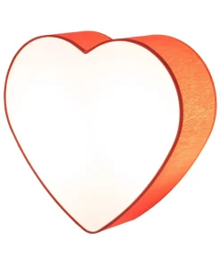 Discount Sklep Kaja Czerwono-biała lampa sufitowa, kształt serca TK 10777 z serii HEART