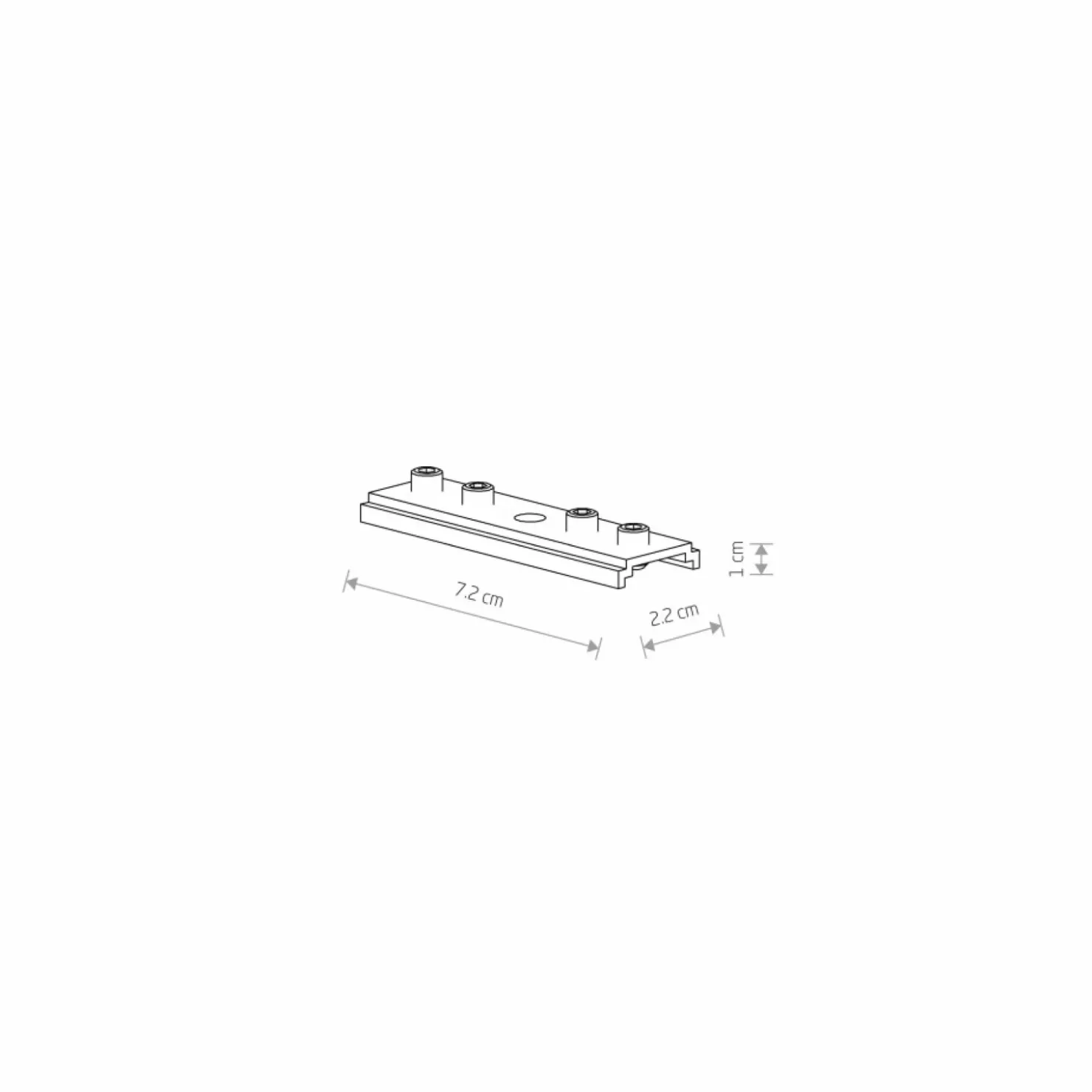 Łącznik mechaniczny do szyny 1F 10171 LVM ACCESORIES | Kaja*Sklep Kaja Best Sale