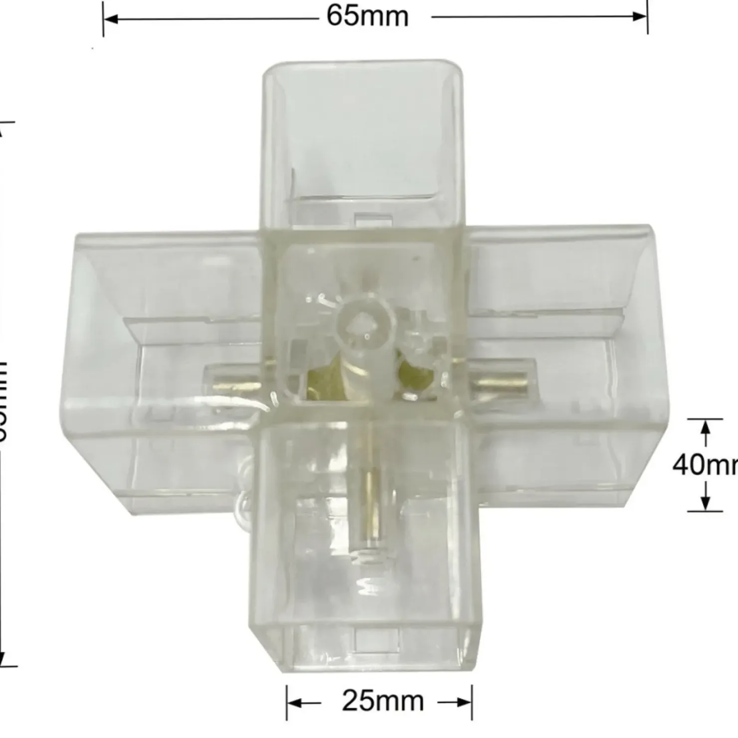 Łącznik X do paneli LED LP-0109 ŁĄCZNIK X GEOMETRIC SYSTEM | Kaja*Sklep Kaja Outlet