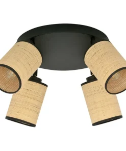 Hot Sklep Kaja Czteropunktowa lampa sufitowa w stylu eco 1151/4PREM YOGA | Kaja