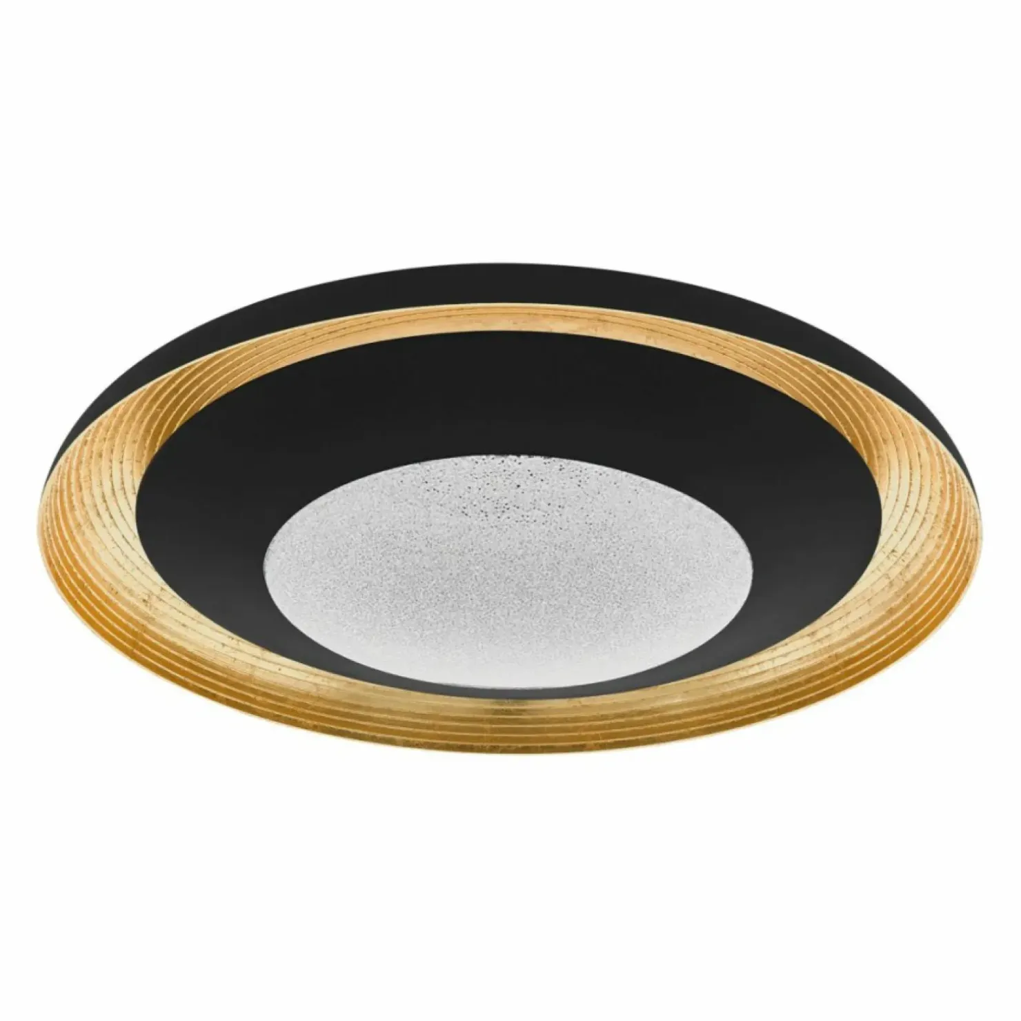 Best Sklep Kaja Dekoracyjna, czarno-złota lampa LED 98527 CANICOSA | Kaja Oświetlenie