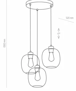 Hot Sklep Kaja Dekoracyjna, kolorowa lampa wisząca TK 3184 ELIO | Kaja Oświetlenie