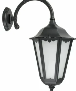 Dekoracyjna lampa elewacyjna, czarna K 3012/1/BD z serii RETRO MAXI | Kaja Oświe*Sklep Kaja Discount