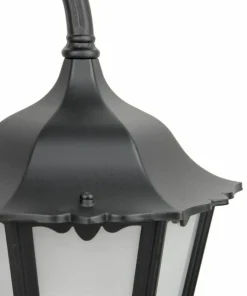 Dekoracyjna lampa elewacyjna, czarna K 3012/1/BD z serii RETRO MAXI | Kaja Oświe*Sklep Kaja Discount