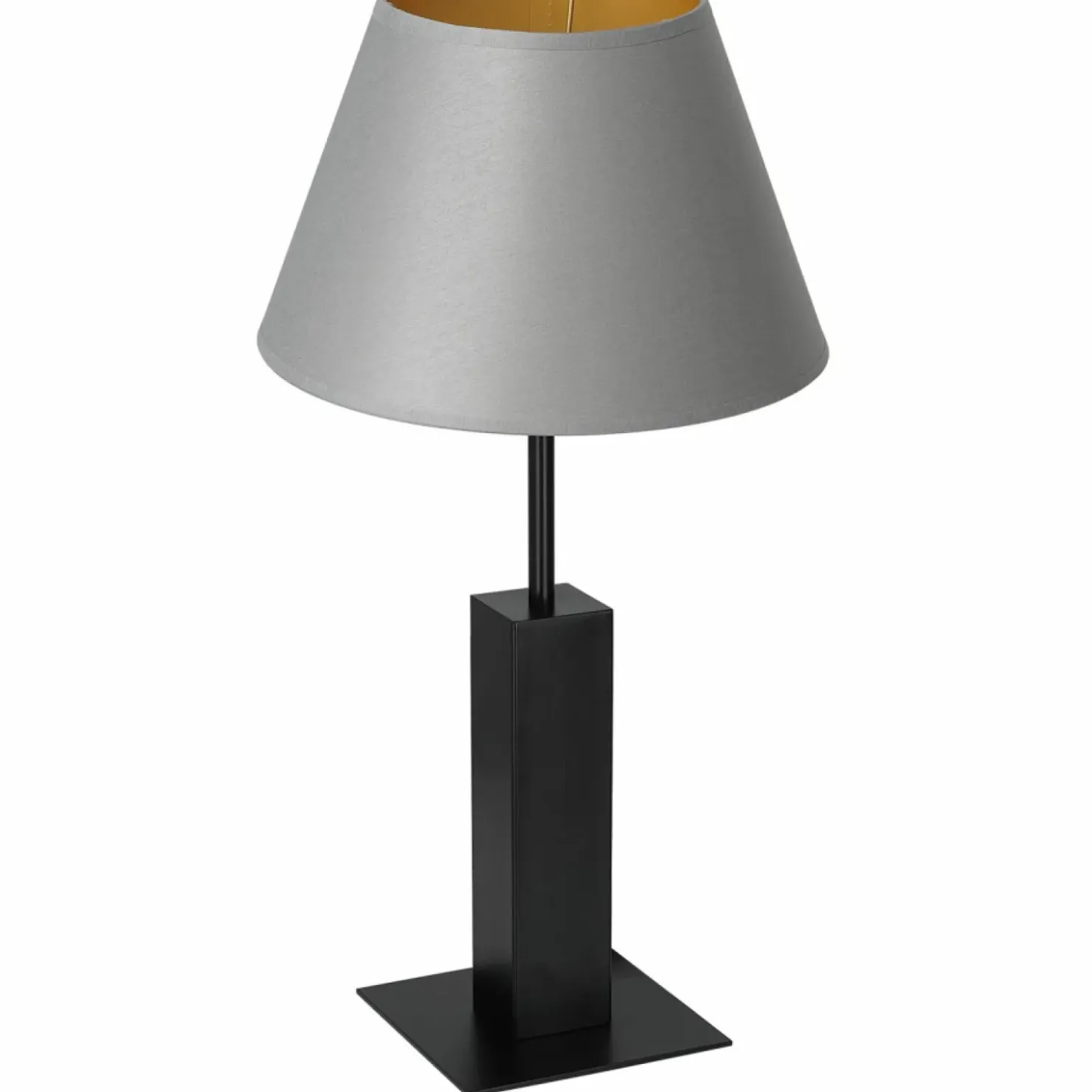 Dekoracyjna lampa stołowa, czarna podstawa LX 3644 z serii TABLE LAMPS*Sklep Kaja Flash Sale