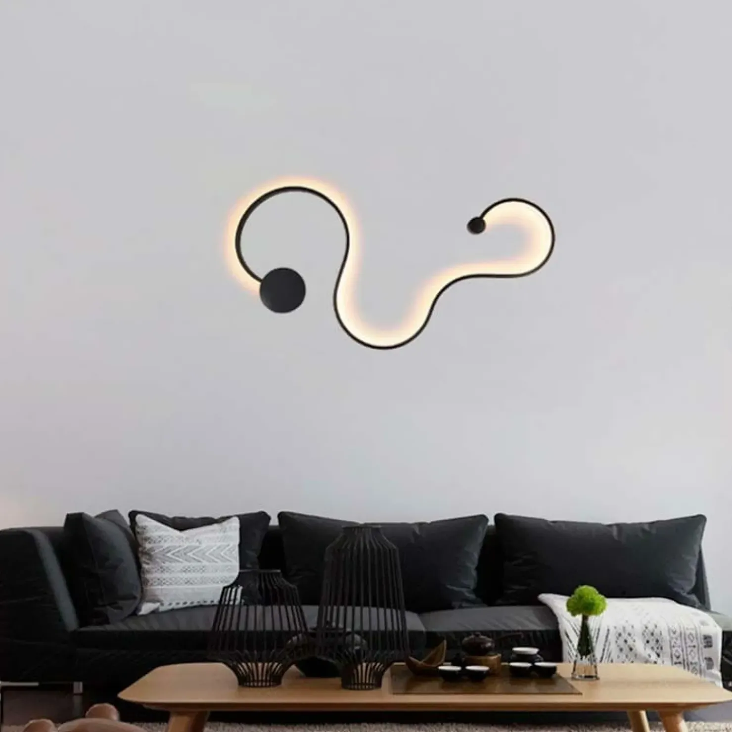Dekoracyjna lampa sufitowa LED ABR-MKL40W LINEA | Kaja Oświetlenie*Sklep Kaja Flash Sale