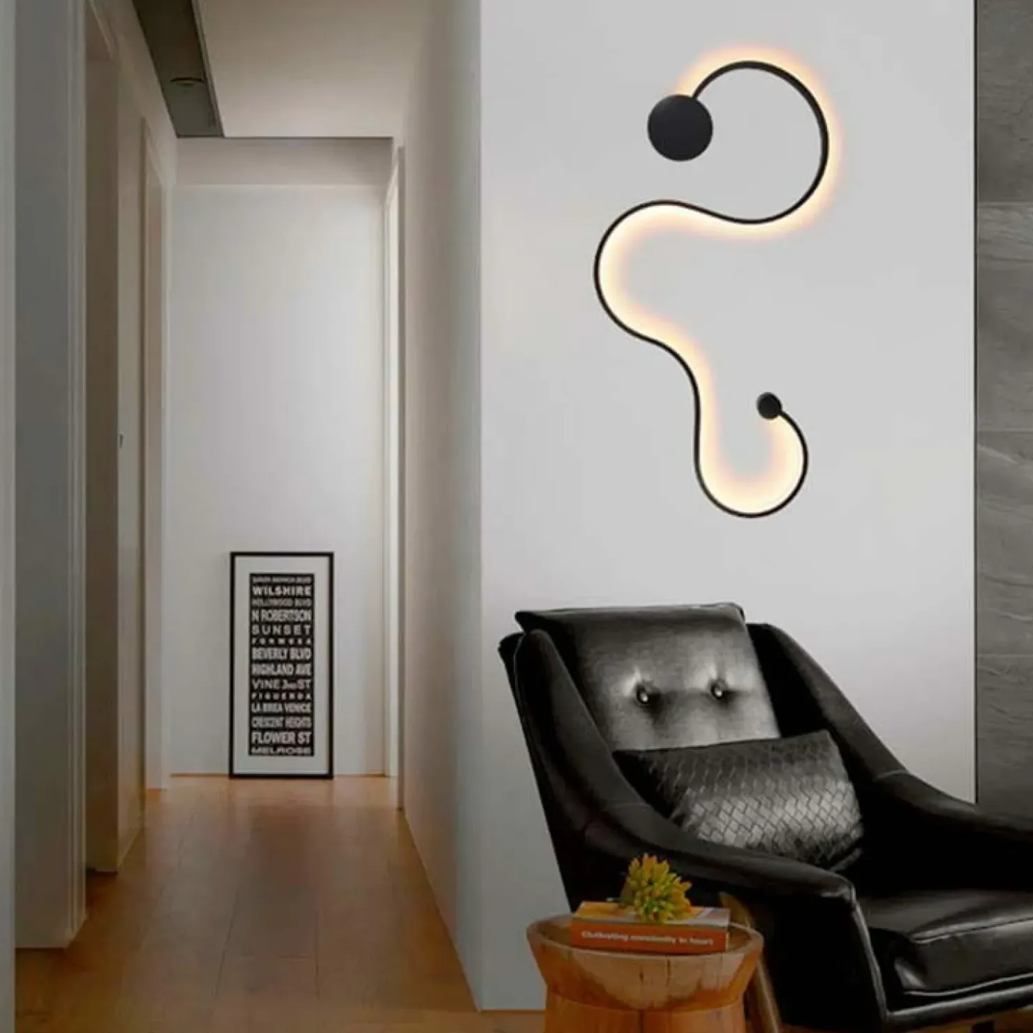 Dekoracyjna lampa sufitowa LED ABR-MKL40W LINEA | Kaja Oświetlenie*Sklep Kaja Flash Sale