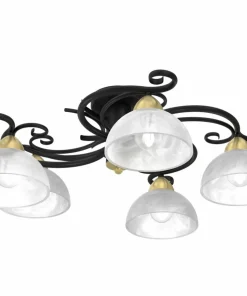 Dekoracyjna lampa sufitowa, białe klosze LX 5978 AURORA | Kaja*Sklep Kaja Clearance