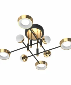 Dekoracyjna lampa sufitowa LED do salonu MX7170-8-3BGT LARA | Kaja*Sklep Kaja Cheap