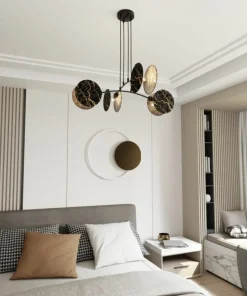 Shop Sklep Kaja Dekoracyjna lampa wisząca do salonu 1327/4 MOTIF | Kaja Oświetlenie