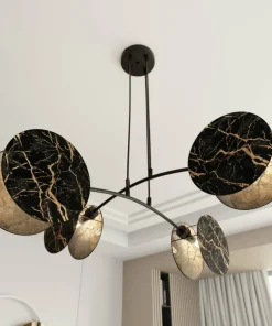 Shop Sklep Kaja Dekoracyjna lampa wisząca do salonu 1327/4 MOTIF | Kaja Oświetlenie